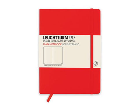LEUCHTTURM LARGE BOOK PLAIN RED