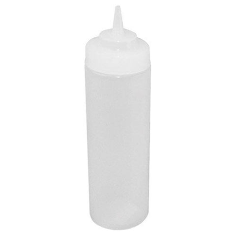 Bottle Clr Squeeze Wide Mouth
