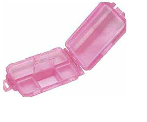 Pill Box Multi-compartment Pink