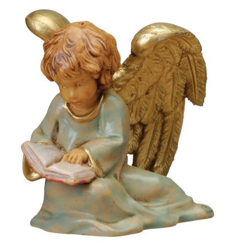 2" THE LITTLEST ANGEL FIG W/ STORY BOOK FONTANINI