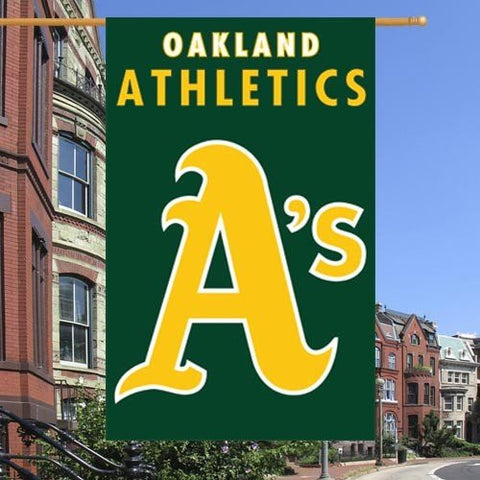 Oakland Athletics Applique Banner Flag (44" x 28")