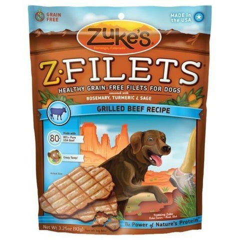 Z-Filets - Beef - 3.2 oz (Pack of 8)