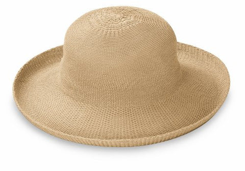 Wallaroo Hat Company Women's Victoria Straw Hat (Tan / Adjustable)