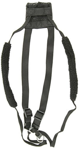 YUP! Nylon Non Pulling Dog Harness, Large/X-Large, Black