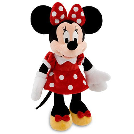 Disney Minnie with Red Dress Plush Backpack 17"