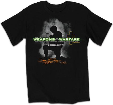 Weapons Of Our Warfare Christian T-Shirts 2XL
