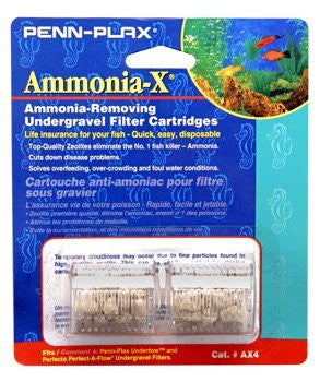 Ammonia-X UG Cartridge, Fits Undertow & Perfect-a-Flow(2/Pkg)