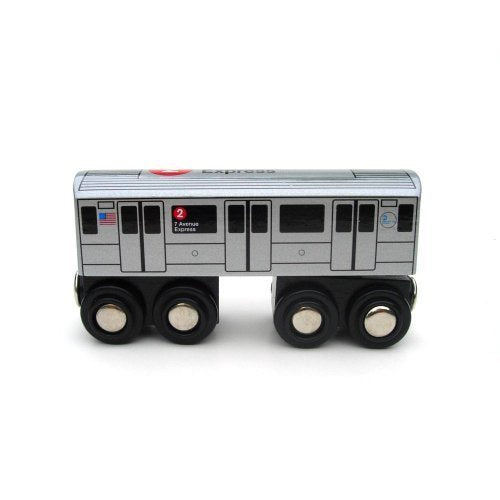 NYC Subway Line 2-Train  7 Avenue Express, 4" length