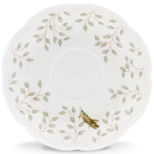 Lenox Butterfly MDW DW Saucer, 6", White (not in pricelist)