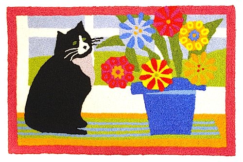 Curious Kitty 21" x 33"