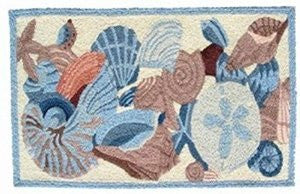 Shells & Coral 21" x 33"