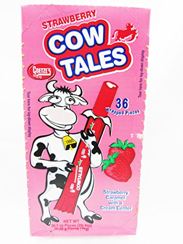 Strawberry Cow Tales Convertible Box 36 Count 1 Oz