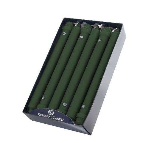 Evergreen 10" Classic Tapers, Box of 12