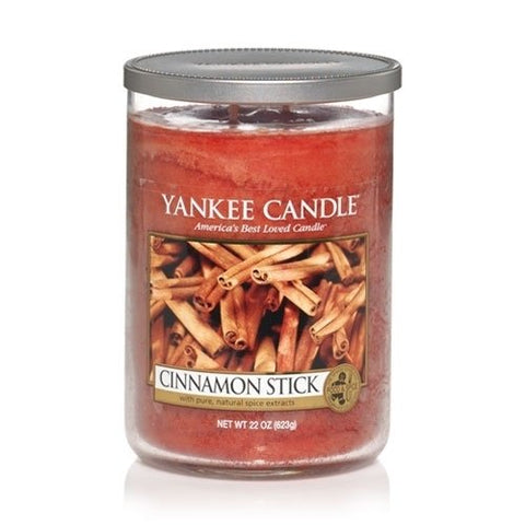 Candles, Large 2-Wick Tumbler, Cinnamon Stick, Basic, 22 oz