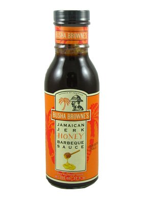 Busha Browne's Honey Jamaican Jerk Barbecue Sauce, 12oz.