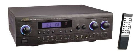 Audio 2000 AKJ7404 Professional Karaoke Mixer with Digital Echo, Key and Feedback Controls