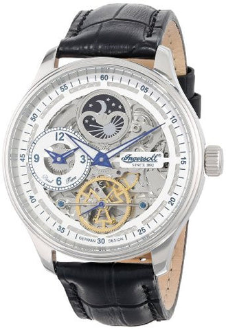 Ingersoll Men's Boonville Automatic White Skeleton Dial Watch