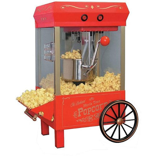 Nostalgia Electrics Old Fashioned Kettle Popcorn Maker