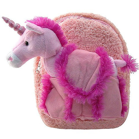 Plush Animal Backpack Unicorn
