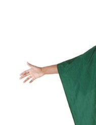 Super Size Styling Cape Velcro, Green