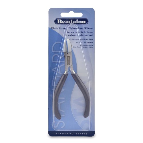 Nylon Jaw Round Flat Nose Pliers
