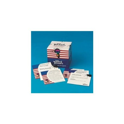 WordTeasers Classic Deck: American Heroes and Legends, 6x6x3
