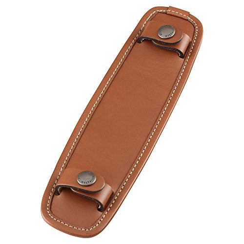 SP40 Leather Shoulder Pad - Tan, 1.5"