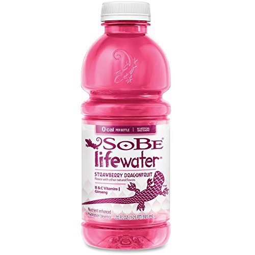 Sobe Lifewater Strawberry Dragonfruit Bottle 20 Oz
