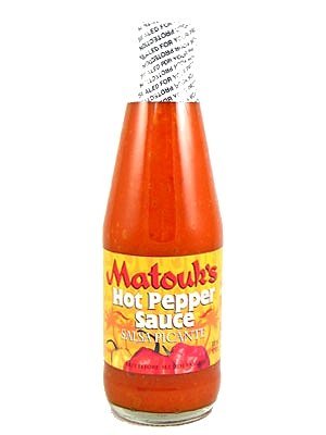 Matouk's Hot Pepper Sauce Salsa Picante 10 oz (not in pricelist)