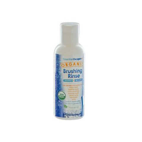 Essential Oxygen - Essential Oxygen Brushing Rinse, Peppermint, 4 fl oz liquid
