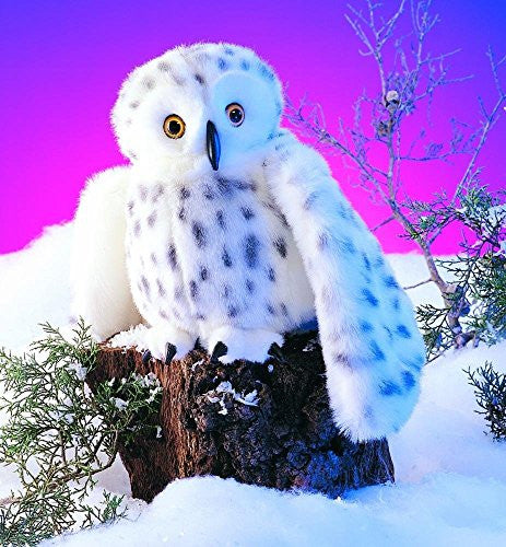 Hand Puppet - Folkmanis - Owl Snowy New Animals Soft Doll Plush Toys 2236