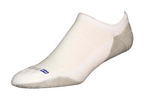 Drymax Sport No Show - White/Gray, S
