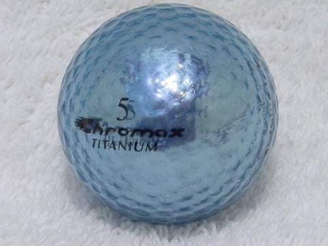 Chromax Metallic Golf Balls - tube of 3 - Blue