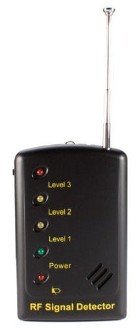 RF SIGNAL DETECTOR (50MHZ TO 3GHZ) - BLACK