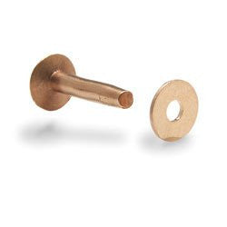 Copper Rivets and Burrs (75 pack)