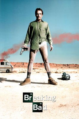Breaking Bad Bryan Cranston TV Poster Print - 24x36