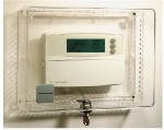 (Large)Patented Honeywell Versaguard with inner shelf to prevent tampering;