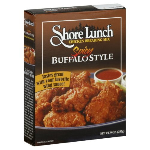 Spicy Buffalo Style Breading Mix 9.0 OZ (Pack of 6)