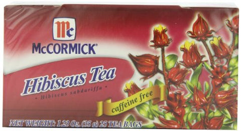MCCORMICK Tea Hibiscus 6/25 BAG