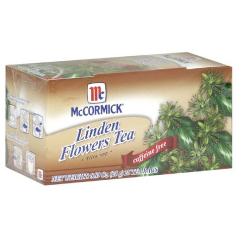 MCCORMICK Tea Linden Flower 6/25 BAG