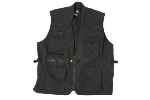 Black Plainclothes Concealed Carry Vest - 3XL