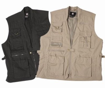 Black Plainclothes Concealed Carry Vest - Large