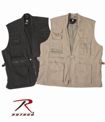 Black Plainclothes Concealed Carry Vest - Medium