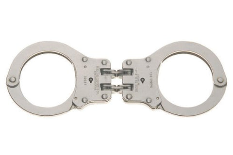 Peerless Handcuffs - Hinged Handcuffs #801 - Nickel