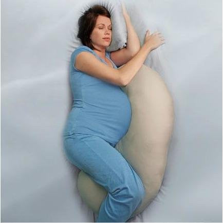 Sealy Sweet Pea 2-in-1 Maternity & Nursing Pillow, Cappuccino