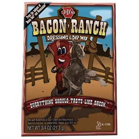 Bacon Ranch
Dressing & Dip Mix w/
display box , .75 OZ