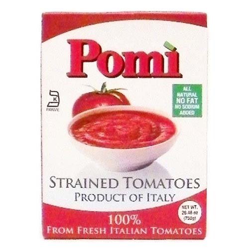 Strained Tomatoes in Carton, 26 oz