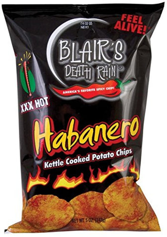 Blair's Death Habanero Chips, 2oz