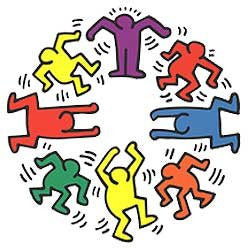 KEITH HARING Dancers - Assorted