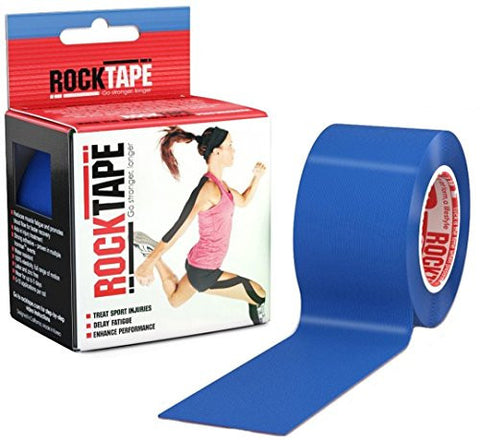Rocktape Kinesiology Tape for Athletes (Navy Blue, 2-Inch x 16.4-Feet)
